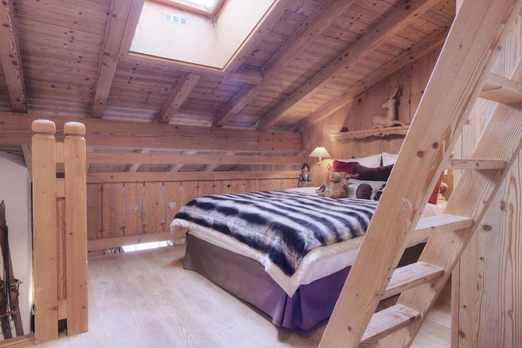 Duplex Chaleureux Au Coeur De Megeve 2 P 아파트 외부 사진