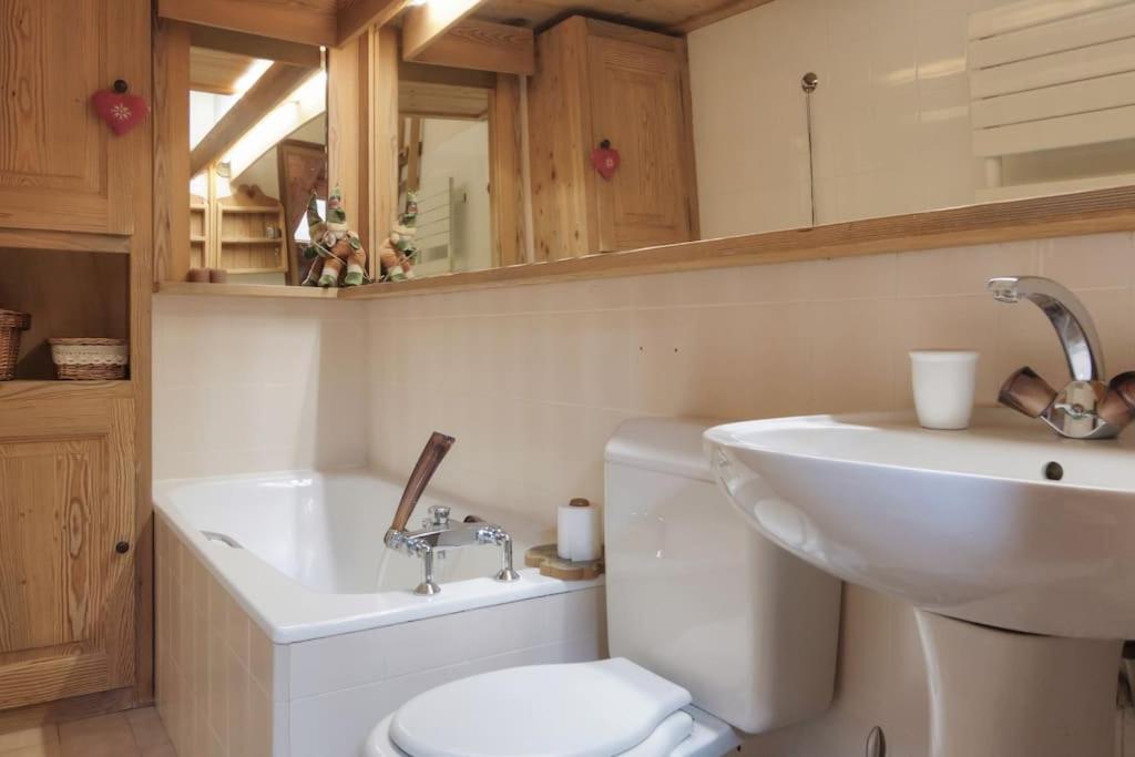 Duplex Chaleureux Au Coeur De Megeve 2 P 아파트 외부 사진