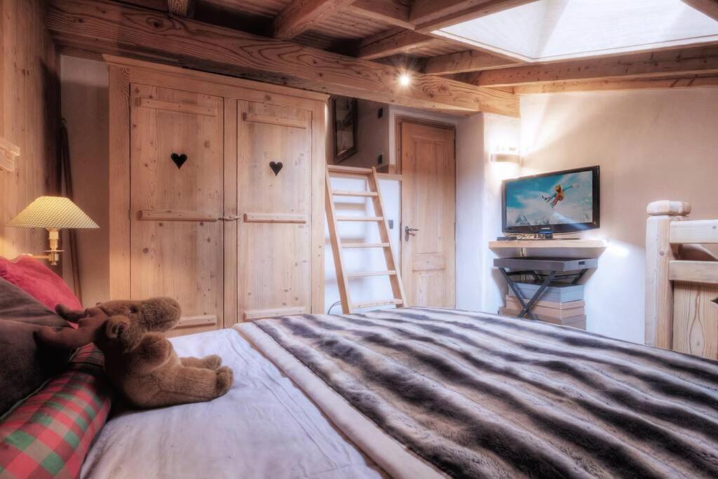 Duplex Chaleureux Au Coeur De Megeve 2 P 아파트 외부 사진