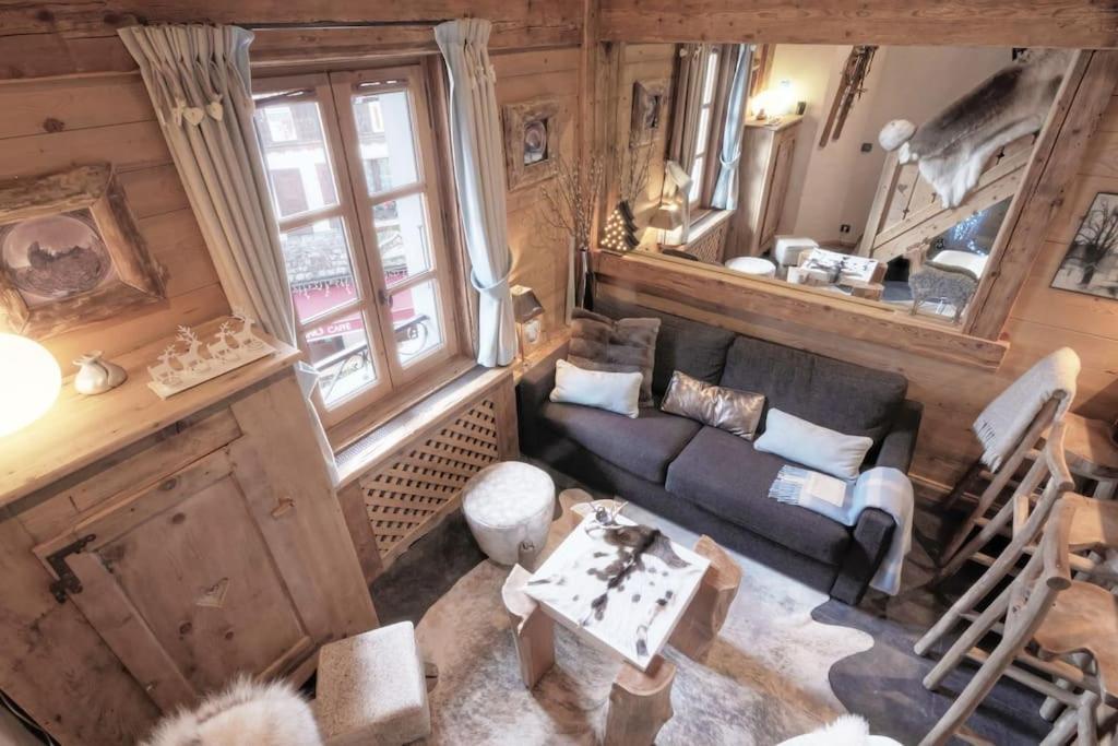 Duplex Chaleureux Au Coeur De Megeve 2 P 아파트 외부 사진