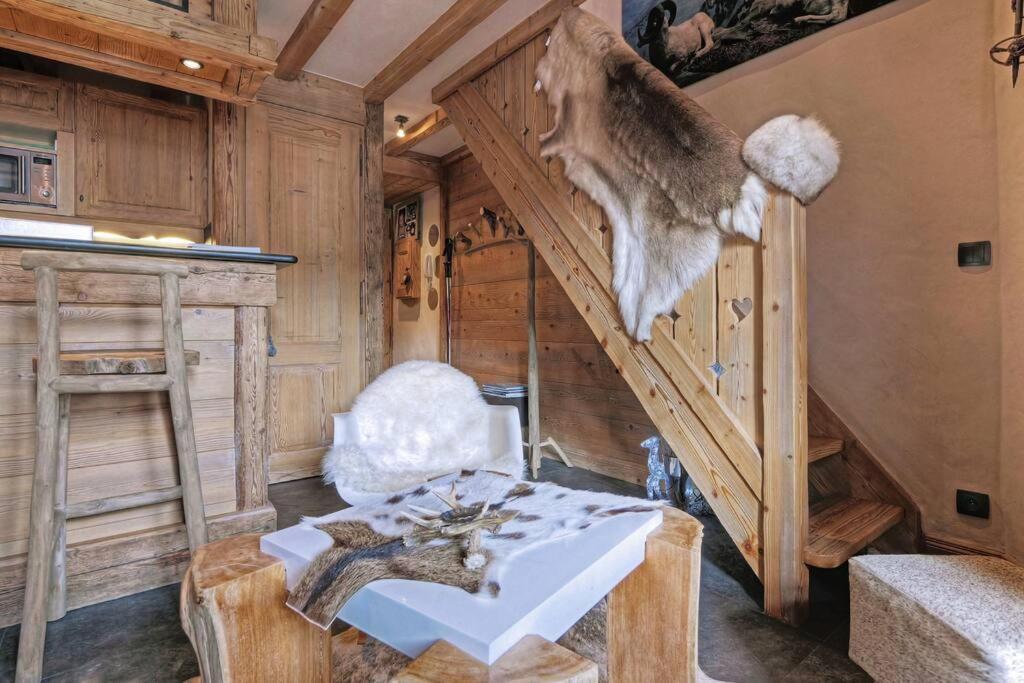 Duplex Chaleureux Au Coeur De Megeve 2 P 아파트 외부 사진